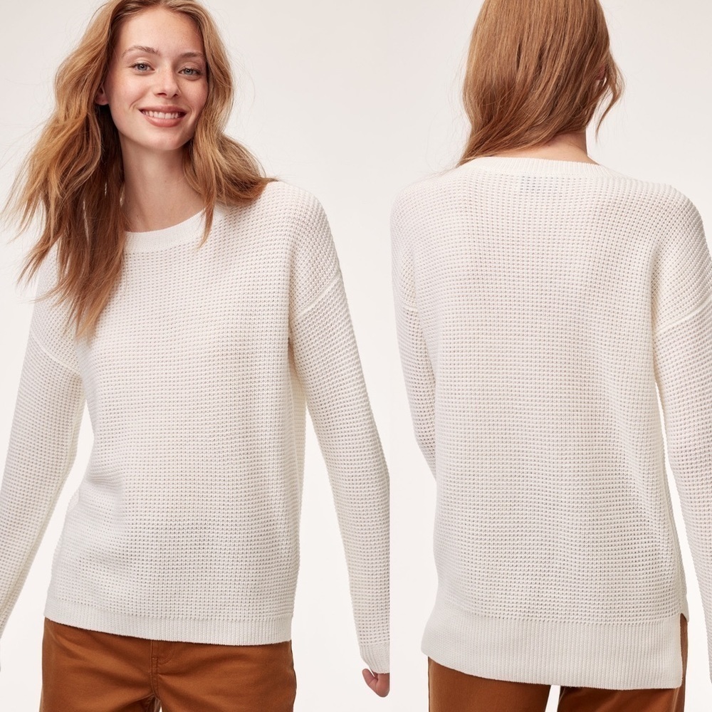 Wilfred Free Walter Beige Cream Wool Sweater XXS